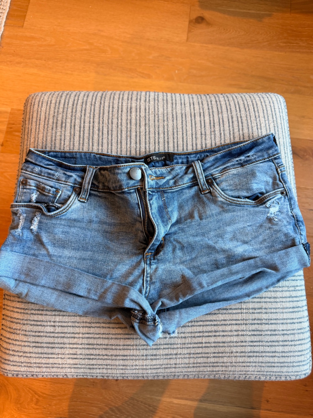 STS Blue Light Wash Denim Jean Shorts
